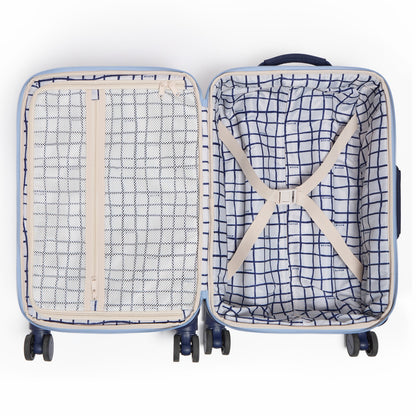 State Bags Logan Suitcase Polyester Canvas Navy