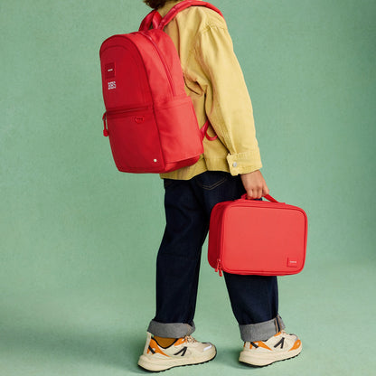 State Bags Kane Kids Backpack Recycled Polycanvas Red